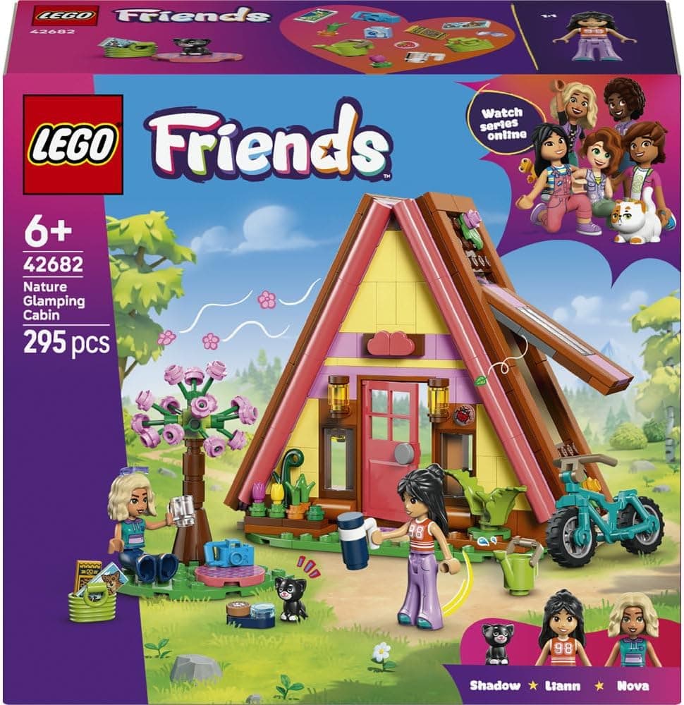 لگو Friends کابین گلمپینگ طبیعت مدل 42682 لگو Friends کابین گلمپینگ طبیعت مدل 42682