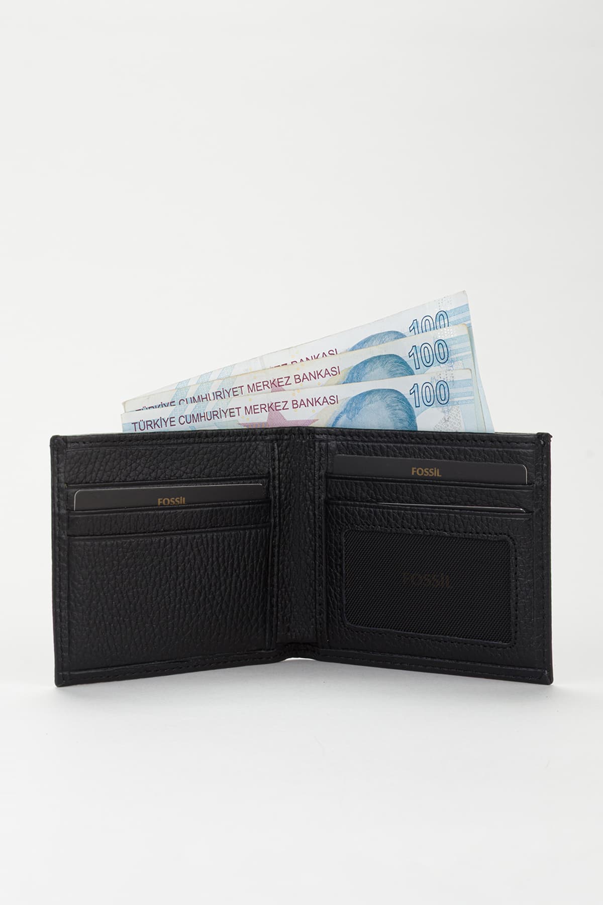 کیف پول مردانه Fossil چرم طبیعی افقی مدل Extra Basic کیف پول مردانه Fossil چرم طبیعی افقی مدل Extra Basic