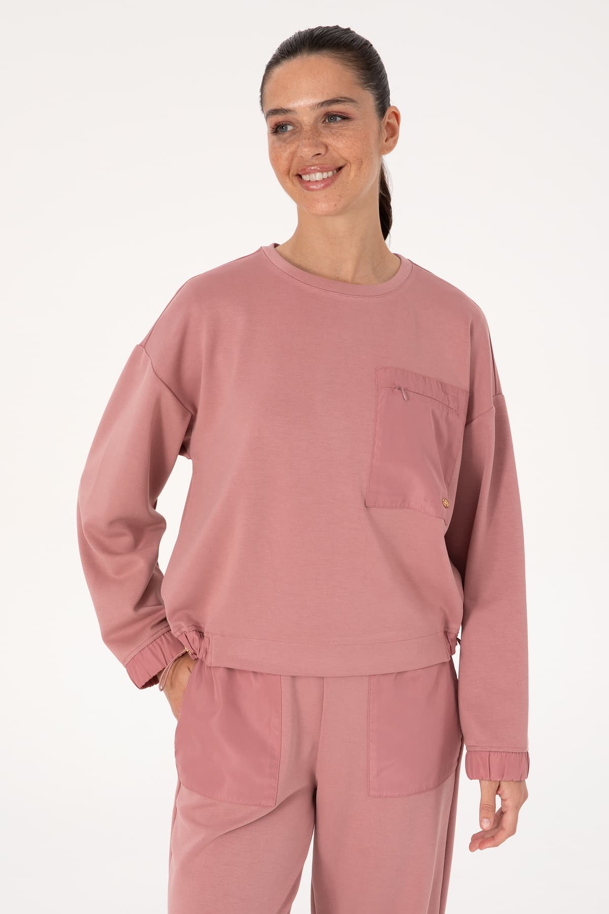 سوئیشرت زنانه U.S. Polo Assn. یقه گرد رنگ ارکیده مدل 50309100-VR221 سوئیشرت زنانه U.S. Polo Assn. یقه گرد رنگ ارکیده مدل 50309100-VR221