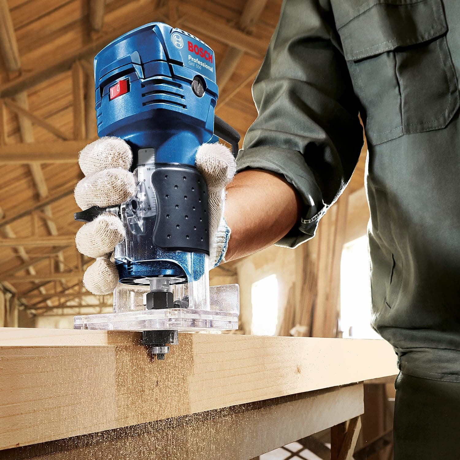 دستگاه فرز Bosch Professional 550 وات پنسه 6 mm مدل GKF 550 دستگاه فرز Bosch Professional 550 وات پنسه 6 mm مدل GKF 550