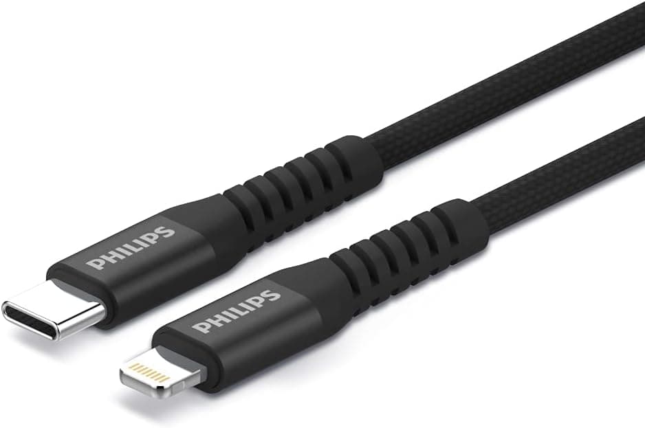 کابل شارژ iPhone PHILIPS USB-A به لایتنینگ ۱.۲ متری مدل DLC5204V/00 کابل شارژ iPhone PHILIPS USB-A به لایتنینگ ۱.۲ متری مدل DLC5204V/00