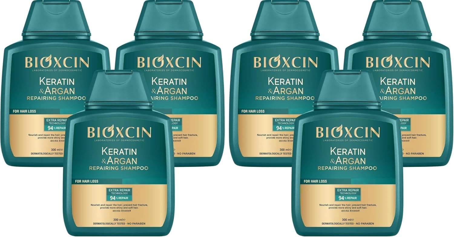 شامپو موهای آسیبدیده و حساس Bioxcin با Keratin و Argan 300 ml شامپو موهای آسیبدیده و حساس Bioxcin با Keratin و Argan 300 ml