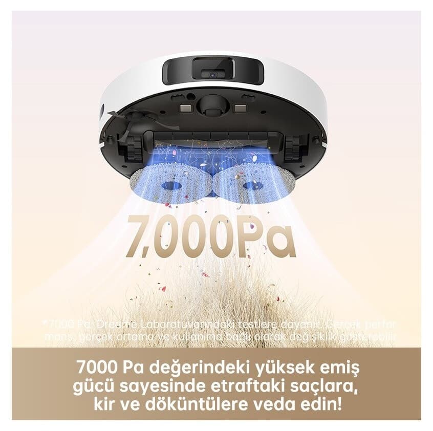 جاروبرقی رباتیک Dreame سفید با قدرت مکش 7.000PA مدل L10s Pro Gen 2 جاروبرقی رباتیک Dreame سفید با قدرت مکش 7.000PA مدل L10s Pro Gen 2
