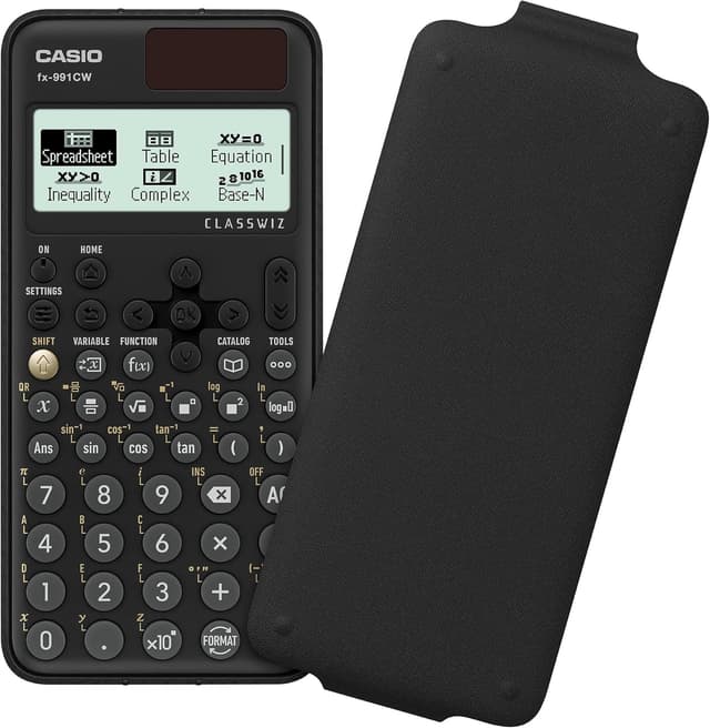 ماشینحساب علمی Casio با نمایشگر طبیعی و 540 قابلیت مدل FX-991CW ماشینحساب علمی Casio با نمایشگر طبیعی و 540 قابلیت مدل FX-991CW