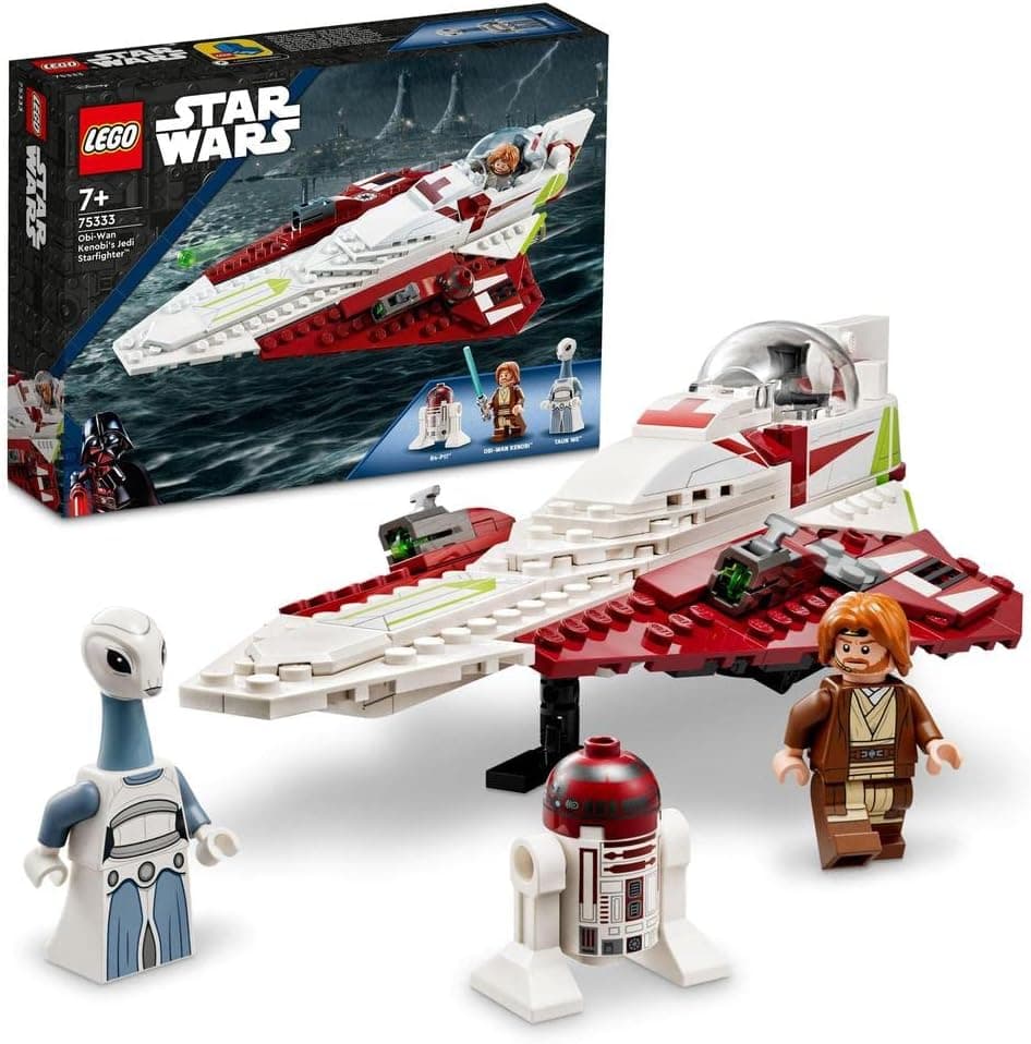 لگو Star Wars جنگنده Obi-Wan Kenobi's Jedi Starfighter مدل 75333 لگو Star Wars جنگنده Obi-Wan Kenobi's Jedi Starfighter مدل 75333