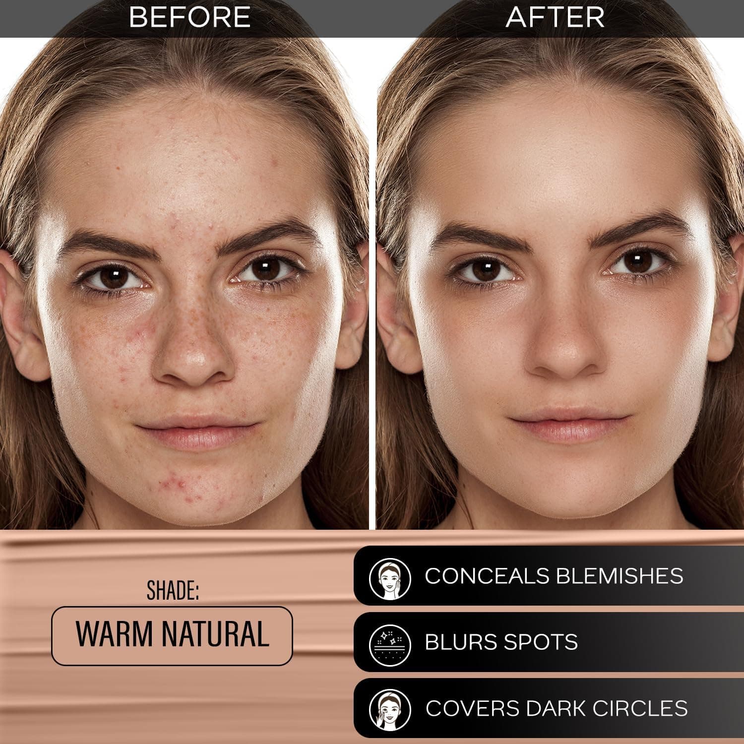 ست آرایشی زنانه FACESCANADA شامل کرم استروب رزگلد 30ml و کرمپودر مینی مات آبرسان Warm Natural 18ml ست آرایشی زنانه FACESCANADA شامل کرم استروب رزگلد 30ml و کرمپودر مینی مات آبرسان Warm Natural 18ml
