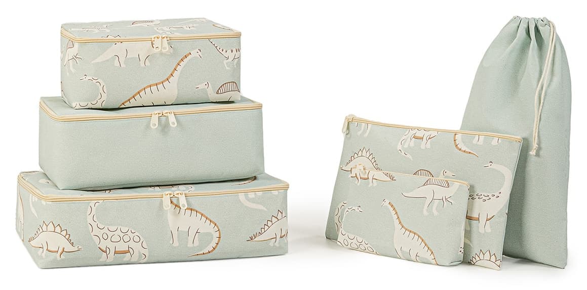 ست ۶ عددی نظمدهنده کیف بیمارستان نوزاد Ocean Home Textile طرح دایناسور چندمنظوره ست ۶ عددی نظمدهنده کیف بیمارستان نوزاد Ocean Home Textile طرح دایناسور چندمنظوره