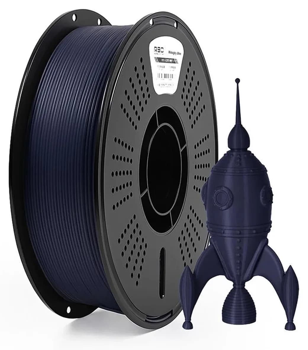 فیلامنت پرینتر سه بعدی R3D Filament PLA+ آبی نیمهشب فیلامنت پرینتر سه بعدی R3D Filament PLA+ آبی نیمهشب