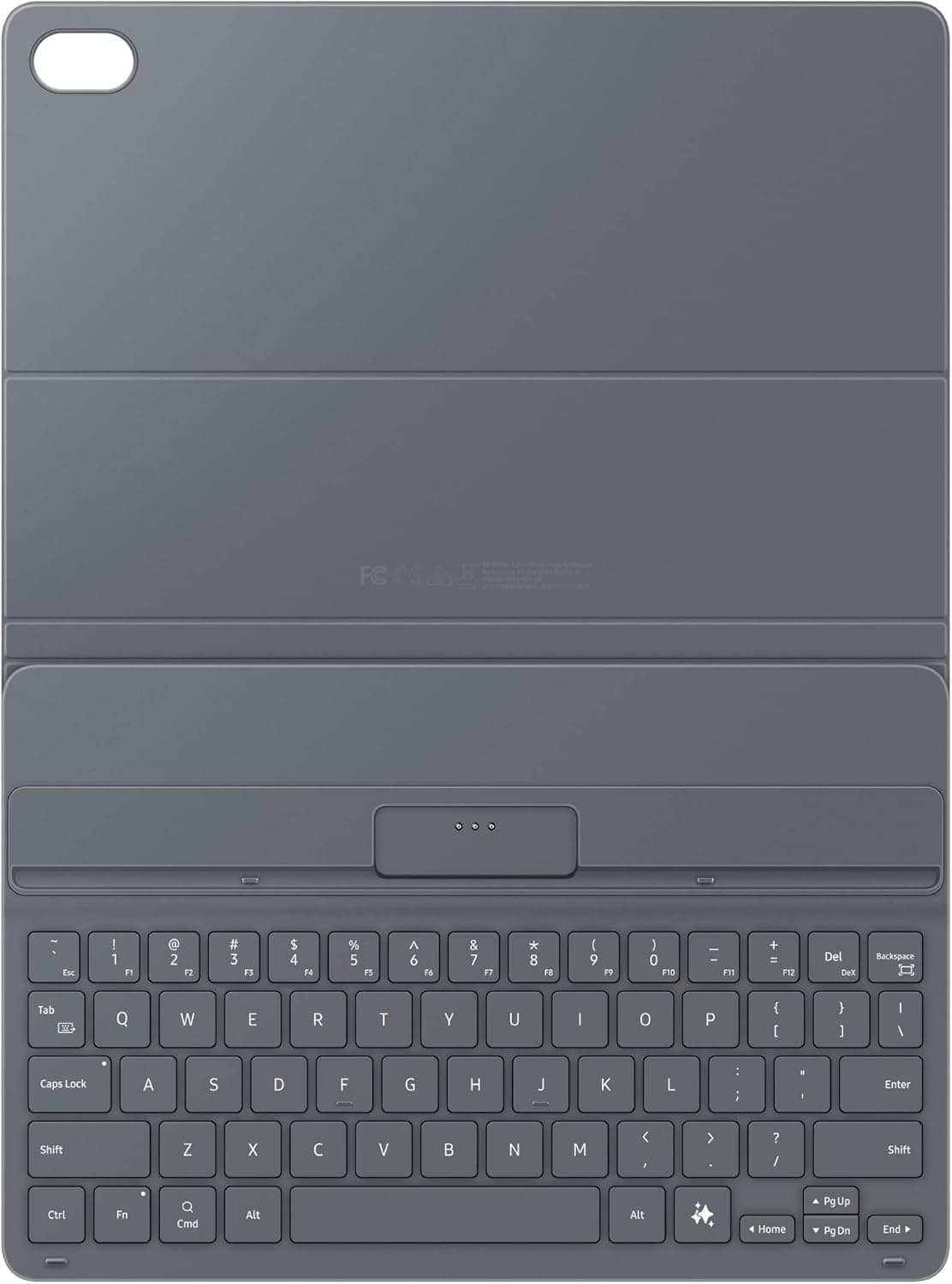 کاور کتابی کیبورددار باریک تبلت Samsung Galaxy Tab S11 مشکی کاور کتابی کیبورددار باریک تبلت Samsung Galaxy Tab S11 مشکی