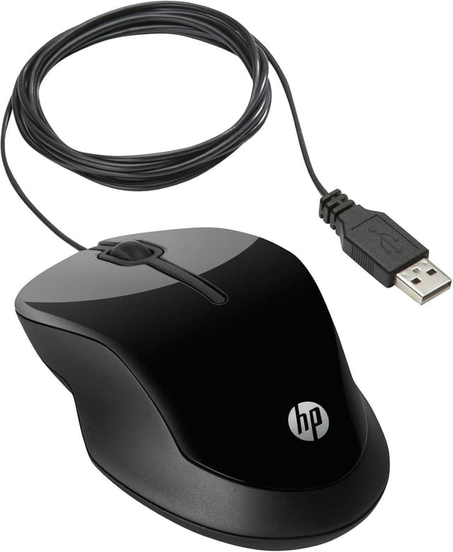 ماوس سیمی نوری HP مدل X1500 (H4 K66AA) مشکی ماوس سیمی نوری HP مدل X1500 (H4 K66AA) مشکی