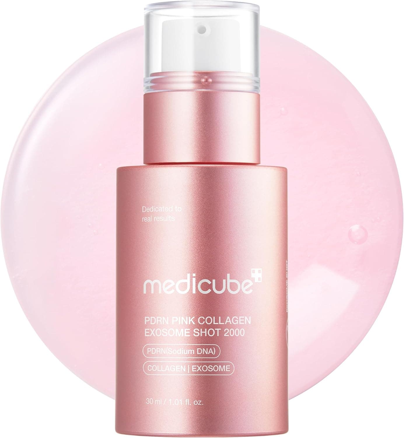 سرم پوست Medicube کلاژن صورتی PDRN اگزوزوم 7,500 PPM 1.01 fl.oz سرم پوست Medicube کلاژن صورتی PDRN اگزوزوم 7,500 PPM 1.01 fl.oz