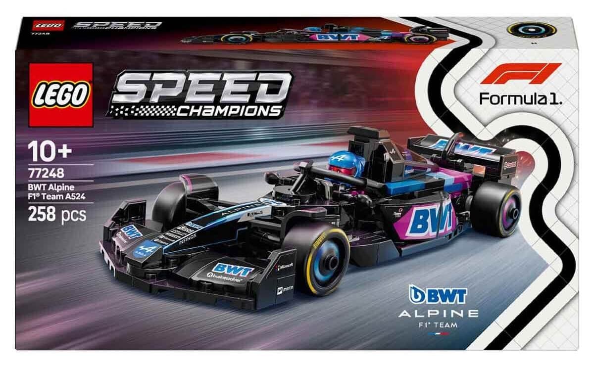 لگو Speed Champions BWT Alpine F1 Team ماشین مسابقه مدل A524 77248 لگو Speed Champions BWT Alpine F1 Team ماشین مسابقه مدل A524 77248