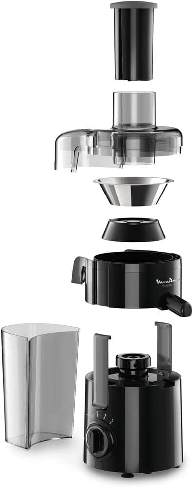 آبمیوهگیری Moulinex دو سرعته ظرفیت 950 میلیلیتر مشکی مدل Ju370810 آبمیوهگیری Moulinex دو سرعته ظرفیت 950 میلیلیتر مشکی مدل Ju370810
