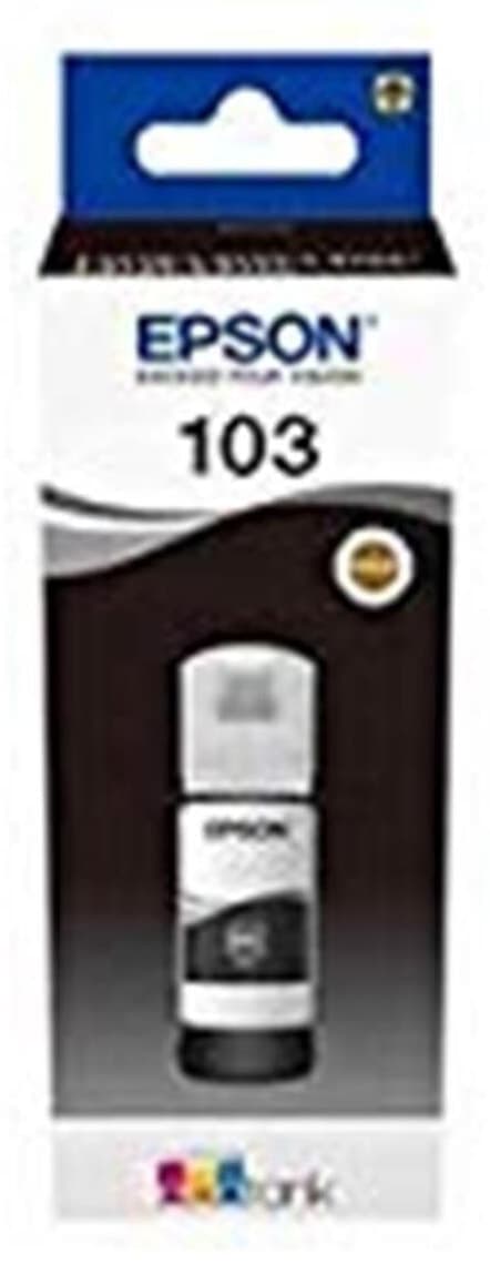 مرکب پرینتر Epson 103 مشکی بطری مدل T00S14A L1210-3210-3250-5290 مرکب پرینتر Epson 103 مشکی بطری مدل T00S14A L1210-3210-3250-5290
