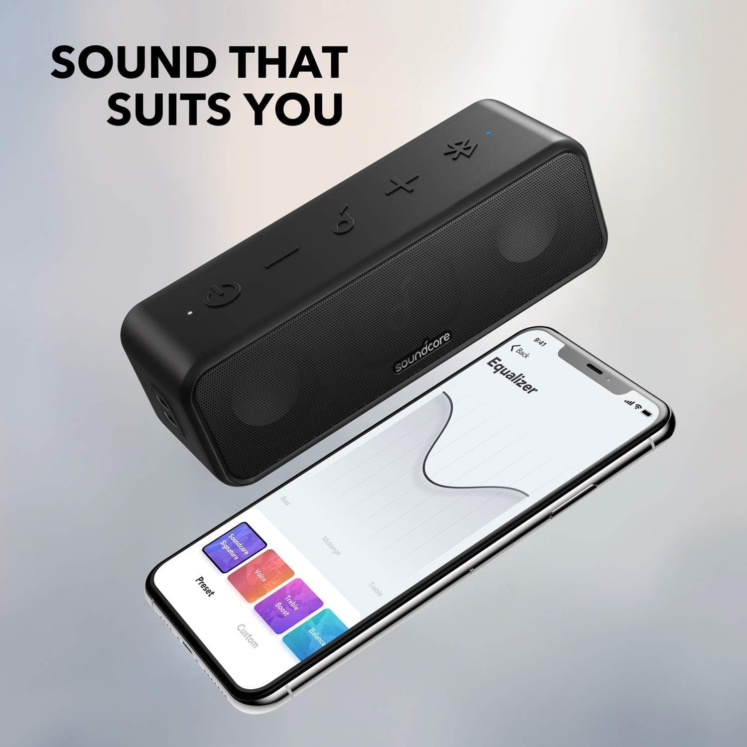 بلندگوی بلوتوثی Soundcore by Anker مدل 3 ضدآب IPX7 با 24H پخش بلندگوی بلوتوثی Soundcore by Anker مدل 3 ضدآب IPX7 با 24H پخش