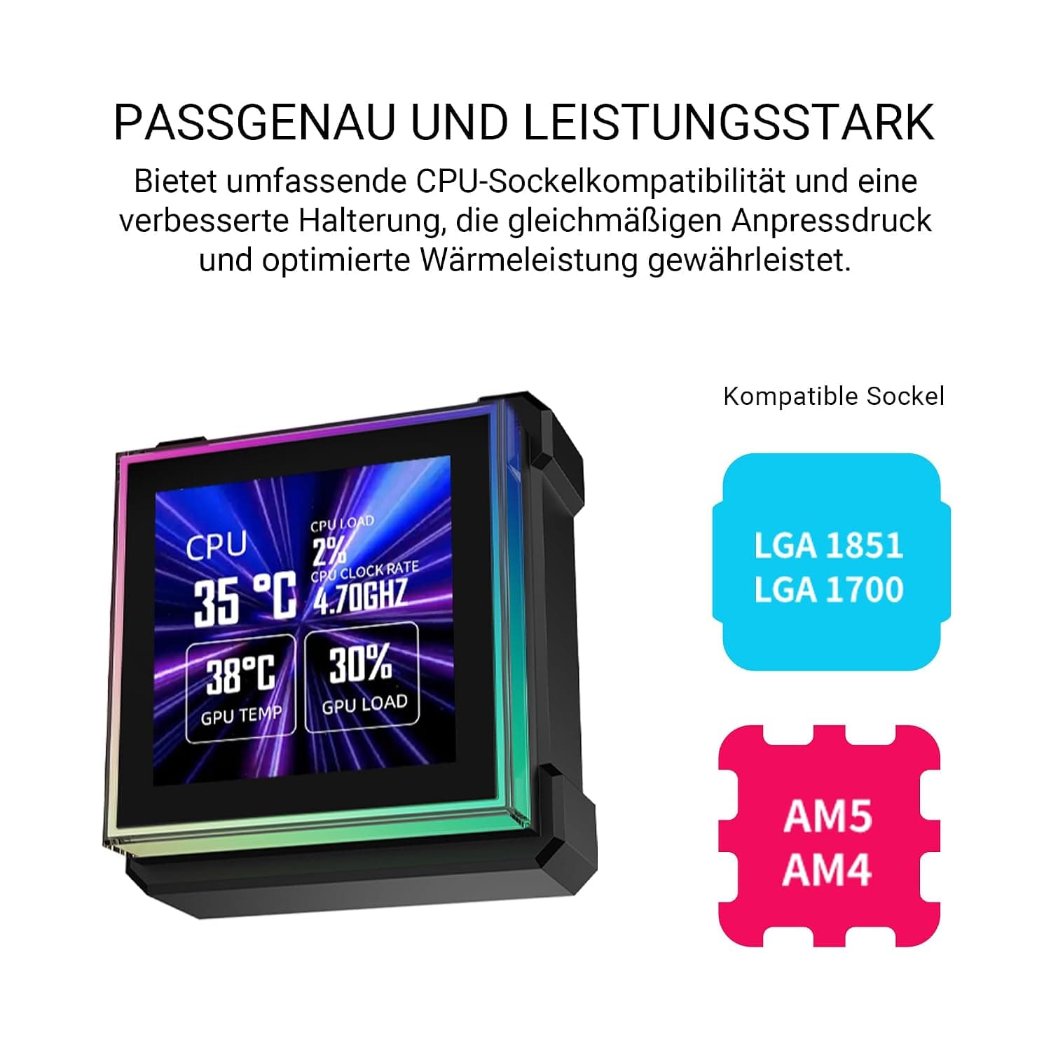 خنککننده مایع سفید بدون فن Lian Li مدل HydroShift II LCD-S 360N خنککننده مایع سفید بدون فن Lian Li مدل HydroShift II LCD-S 360N