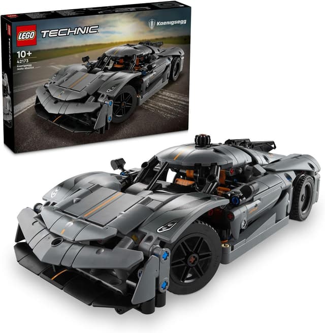 لگو 42173 Technic Koenigsegg Jesko Absolut ابرخودرو خاکستری لگو 42173 Technic Koenigsegg Jesko Absolut ابرخودرو خاکستری