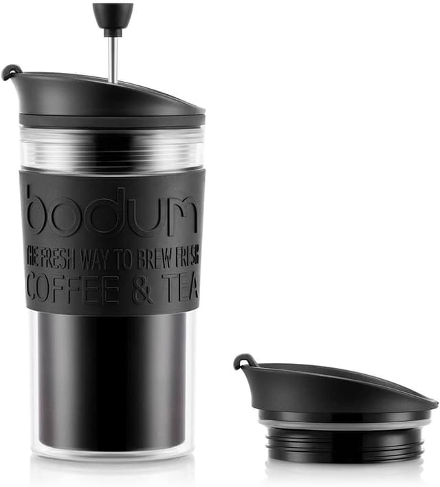 قهوهساز سفری Bodum پلاستیکی مشکی/شفاف مدل 11102-01S 8,9 Cm قهوهساز سفری Bodum پلاستیکی مشکی/شفاف مدل 11102-01S 8,9 Cm