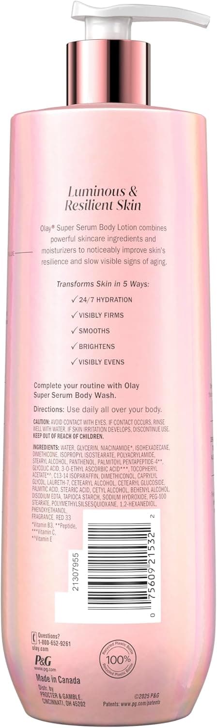 لوسیون بدن زنانه Olay با سرم AHA کاهش تیرگی پوست 17 fl oz لوسیون بدن زنانه Olay با سرم AHA کاهش تیرگی پوست 17 fl oz