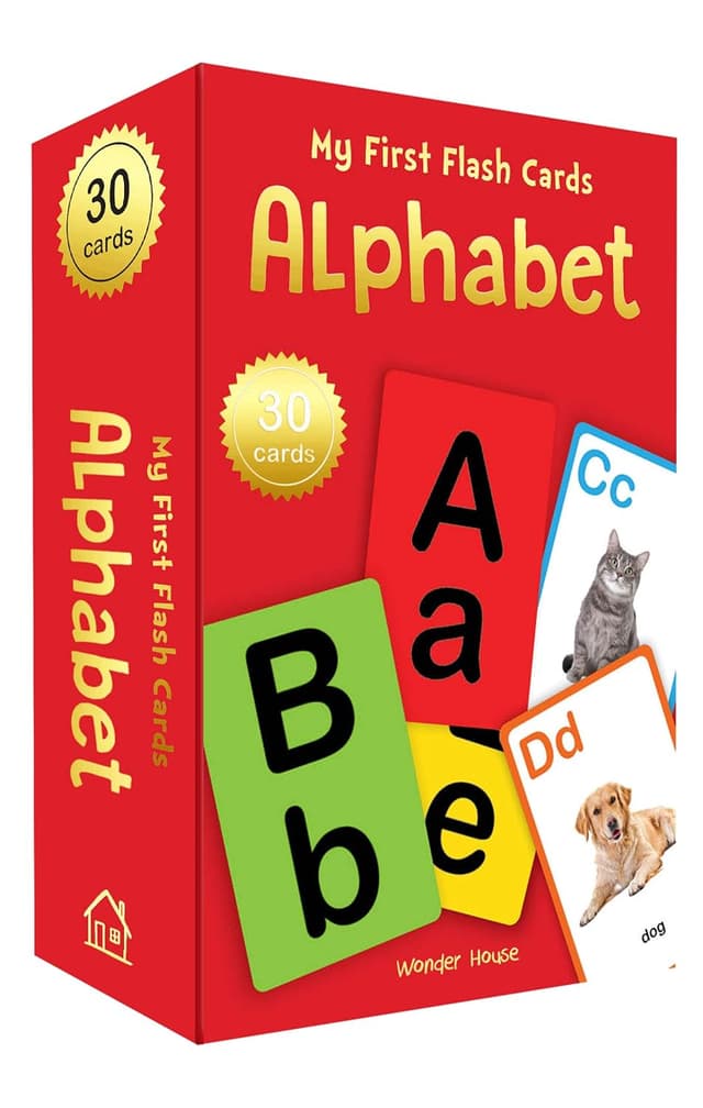 فلشکارت آموزشی الفبا برای کودکان by Wonder House Books مدل My First Flash Cards Alphabet فلشکارت آموزشی الفبا برای کودکان by Wonder House Books مدل My First Flash Cards Alphabet