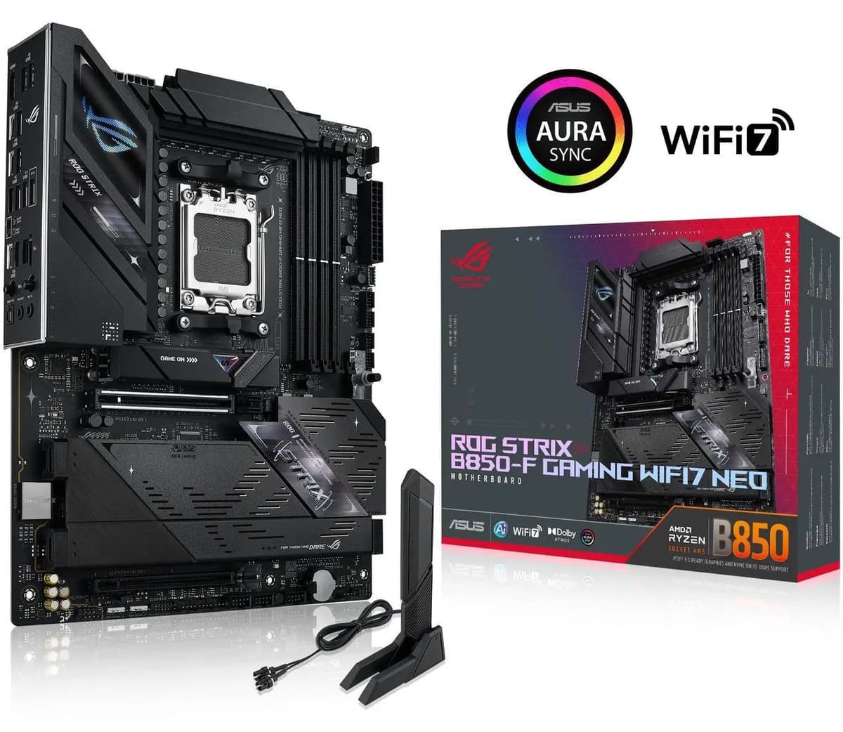 مادربورد ASUS ROG STRIX B850-F GAMING WIFI7 NEO AMD B850 AM5 DDR5 مادربورد ASUS ROG STRIX B850-F GAMING WIFI7 NEO AMD B850 AM5 DDR5
