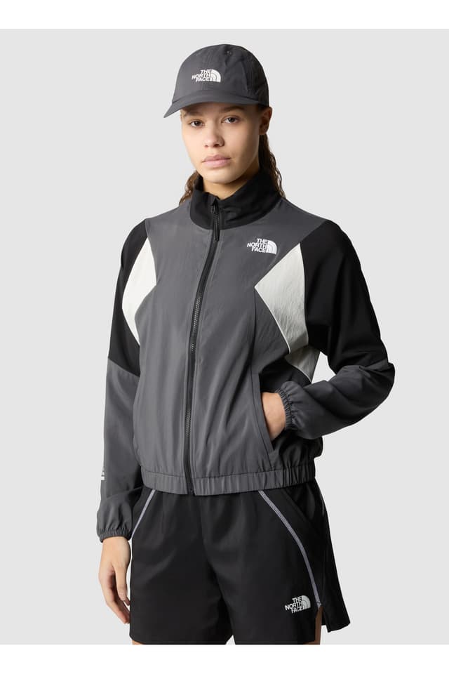 بادگیر زنانه The North Face خاکستری کاپوشندار MA WIND TRACK TOP مدل NF0A87FM3OD1_W بادگیر زنانه The North Face خاکستری کاپوشندار MA WIND TRACK TOP مدل NF0A87FM3OD1_W