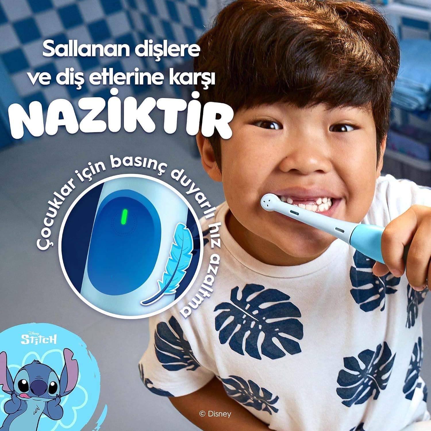 مسواک شارژی کودک 6+ Oral-B iO Stitch مسواک شارژی کودک 6+ Oral-B iO Stitch