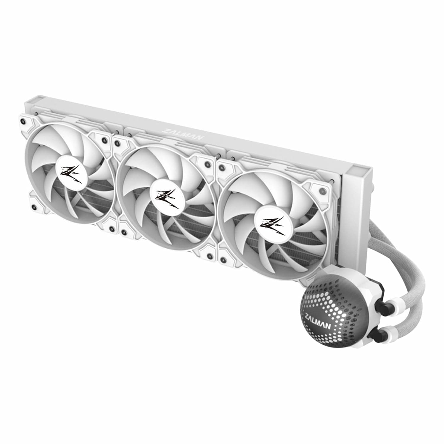 خنککننده مایع پردازنده سفید Zalman مدل Alpha-36 خنککننده مایع پردازنده سفید Zalman مدل Alpha-36