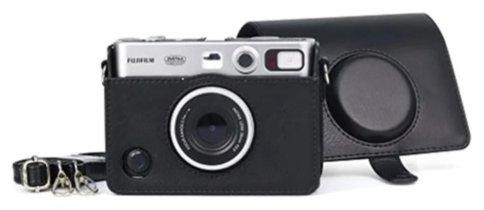 ست هدیه دوربین فوری Fujifilm Instax Mini Evo مشکی با کیف و ۲۰ فیلم ست هدیه دوربین فوری Fujifilm Instax Mini Evo مشکی با کیف و ۲۰ فیلم
