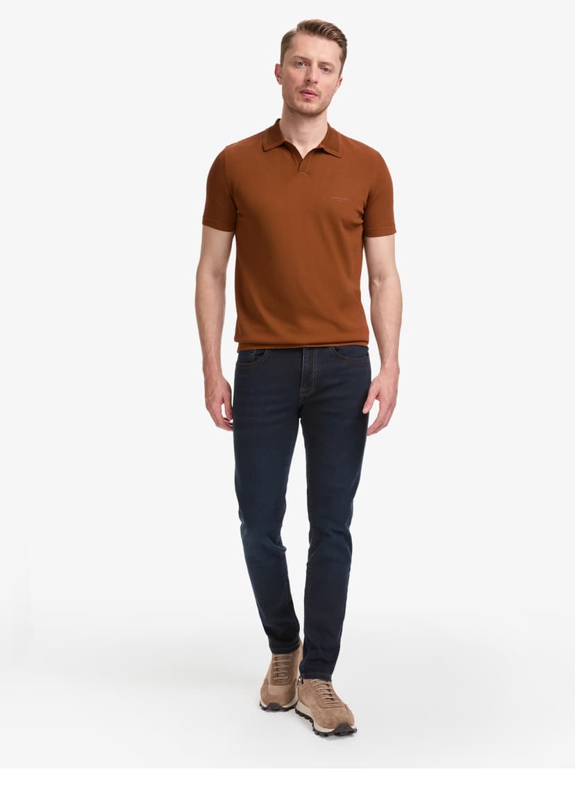 شلوار جین مردانه Pierre Cardin سرمهای فیت اسلیم مدل 50327853-VR100 شلوار جین مردانه Pierre Cardin سرمهای فیت اسلیم مدل 50327853-VR100