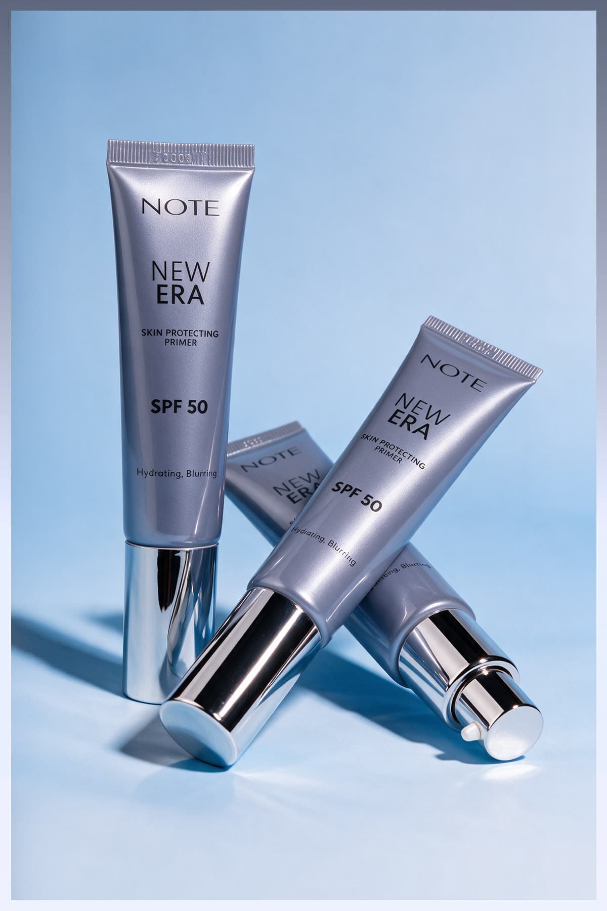 پرایمر آرایشی مرطوبکننده و محافظ پوست Note Cosmetics Spf 50 مدل New Era پرایمر آرایشی مرطوبکننده و محافظ پوست Note Cosmetics Spf 50 مدل New Era