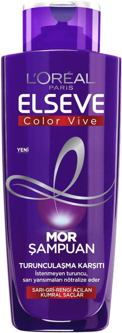 شامپو L'Oreal Paris ضد نارنجی شدن بنفش Elseve 200 ml شامپو L'Oreal Paris ضد نارنجی شدن بنفش Elseve 200 ml