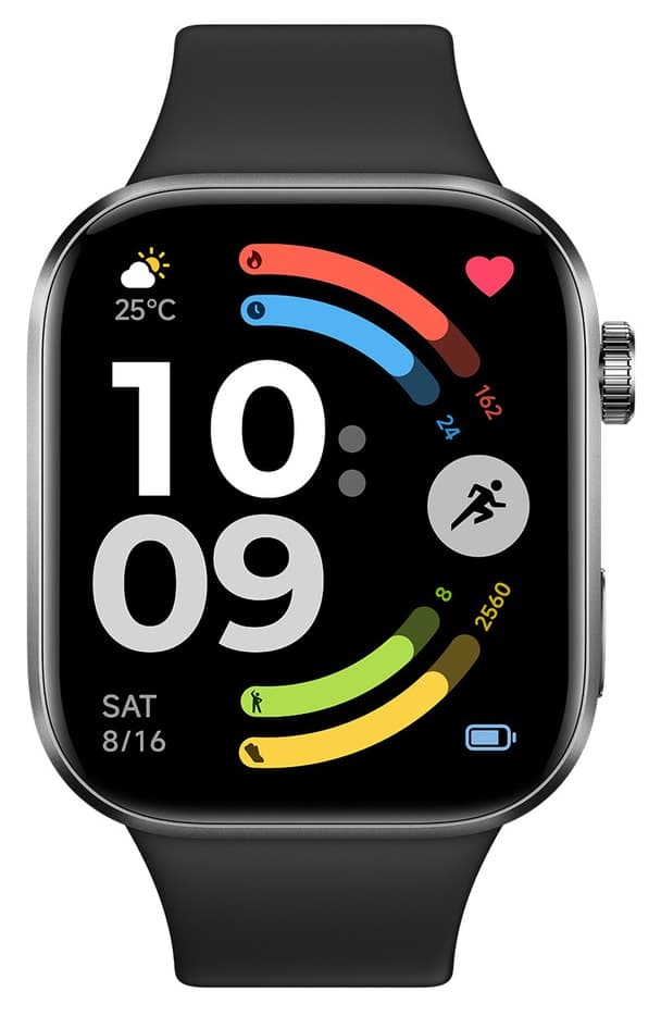 ساعت هوشمند Xiaomi سیاه با قابلیت تماس صوتی مدل Redmi Watch 6 ساعت هوشمند Xiaomi سیاه با قابلیت تماس صوتی مدل Redmi Watch 6