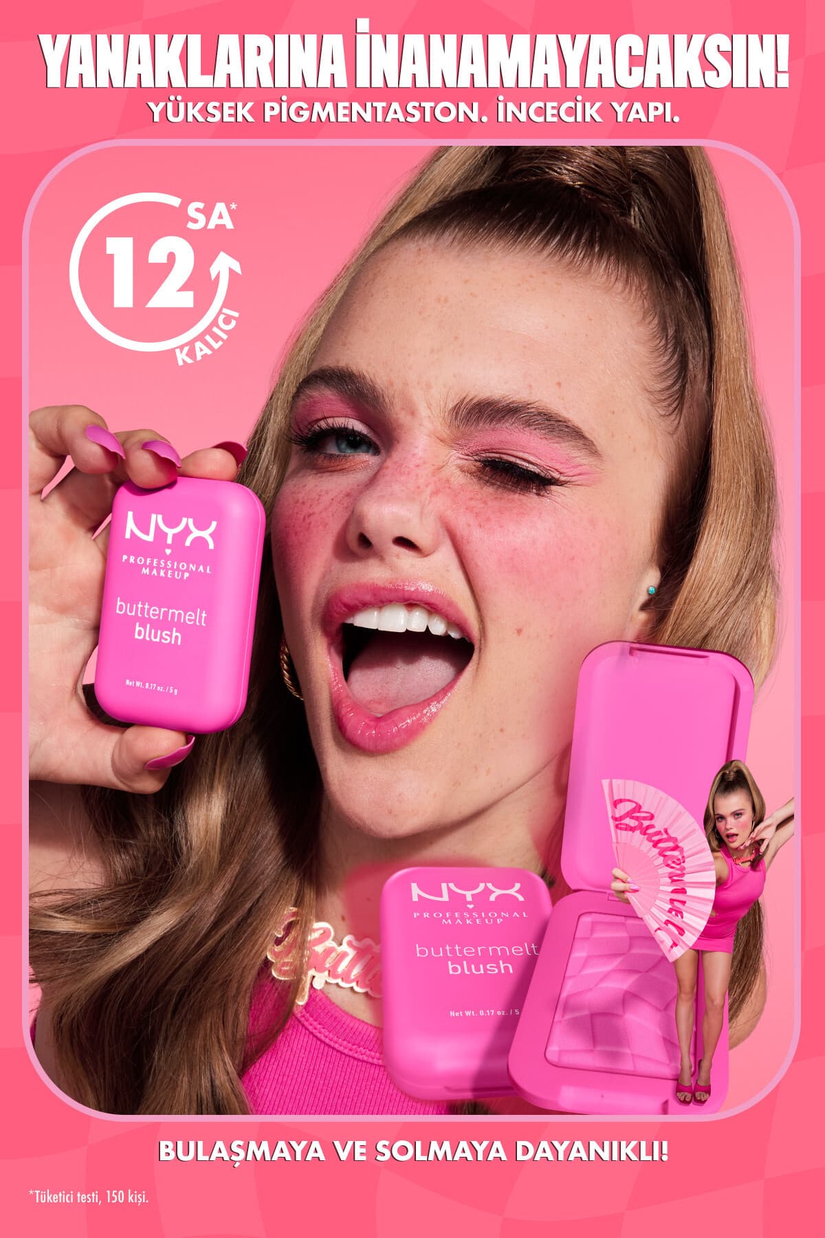 رژگونه کرمی پودری Buttermelt NYX Professional Makeup ماندگار تا ۱۲ ساعت رنگ 04 U Know Butta رژگونه کرمی پودری Buttermelt NYX Professional Makeup ماندگار تا ۱۲ ساعت رنگ 04 U Know Butta