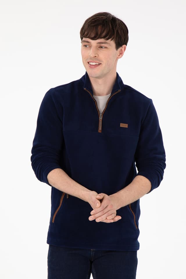 سوئیشرت مردانه U.S. Polo Assn. سرمهای مدل 50290609-VR033 سوئیشرت مردانه U.S. Polo Assn. سرمهای مدل 50290609-VR033