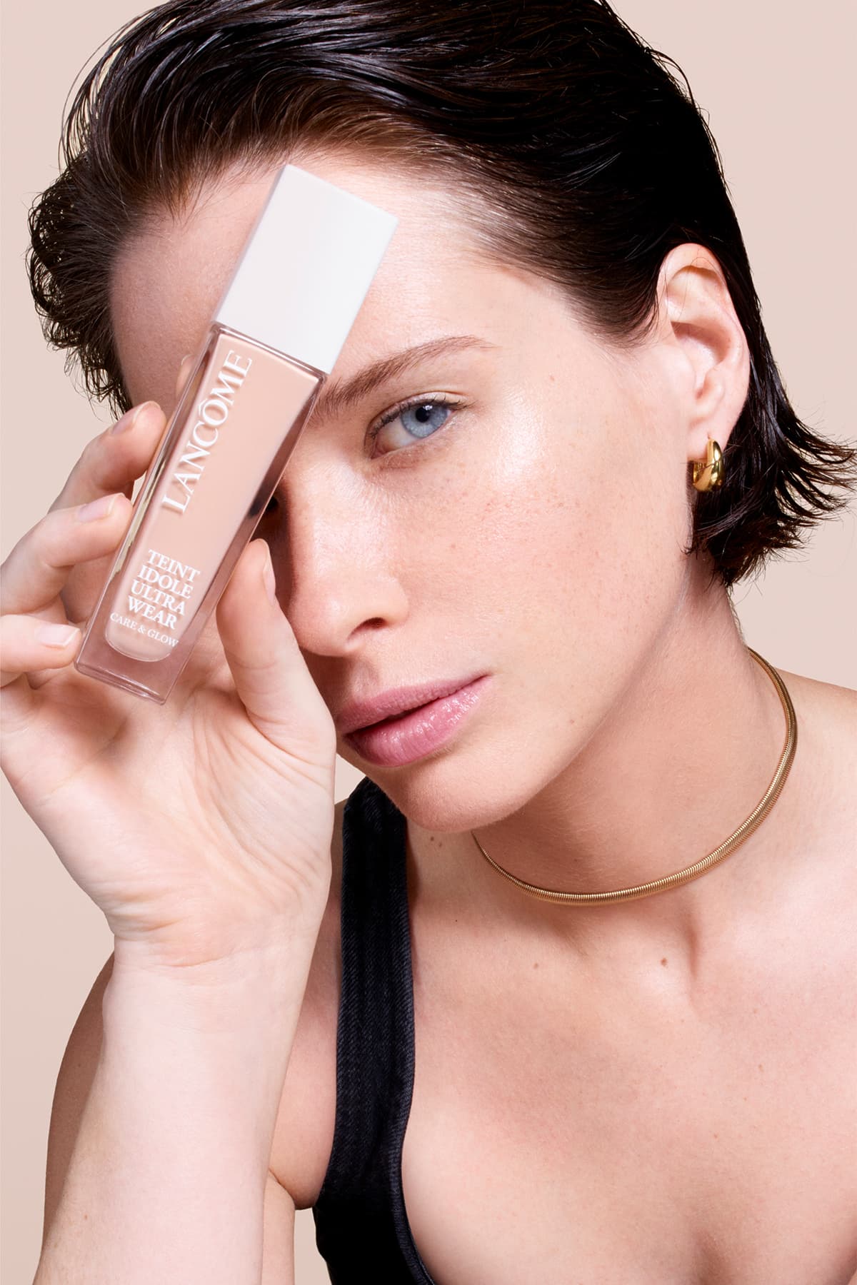 فاندیشن مایع Lancome Teint Idole Ultra Wear Care & Glow سرمدار مدل 125W فاندیشن مایع Lancome Teint Idole Ultra Wear Care & Glow سرمدار مدل 125W