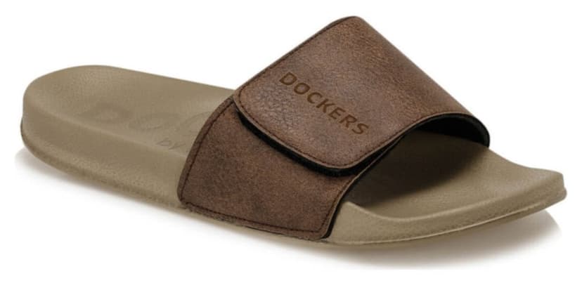 دمپایی مردانه Dockers قهوهای مدل 226324 100378957 دمپایی مردانه Dockers قهوهای مدل 226324 100378957