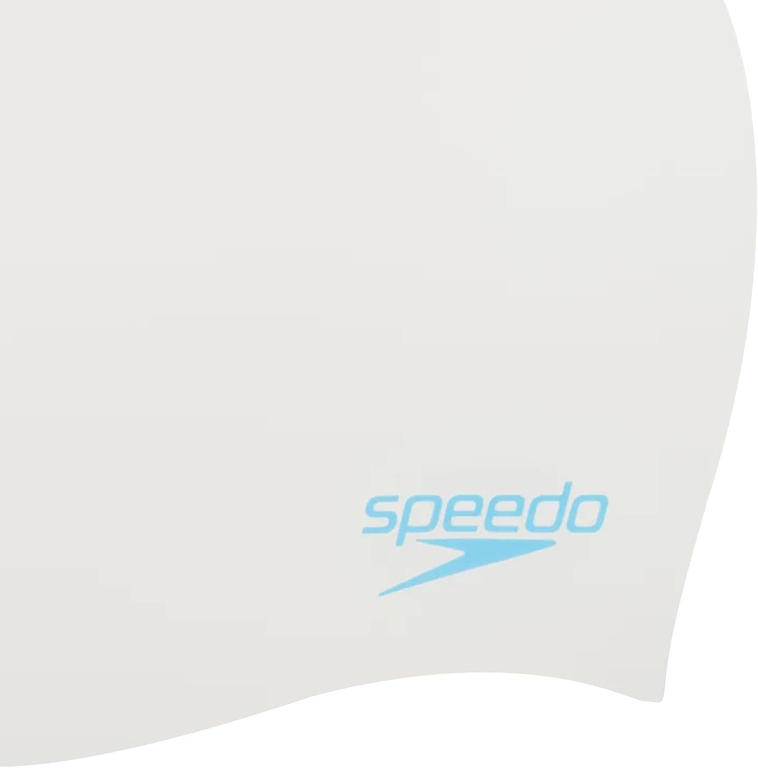 کلاه شنای بچگانه یونیسکس Speedo سیلیکونی ساده مدل قالبی سفید/آبی کلاه شنای بچگانه یونیسکس Speedo سیلیکونی ساده مدل قالبی سفید/آبی