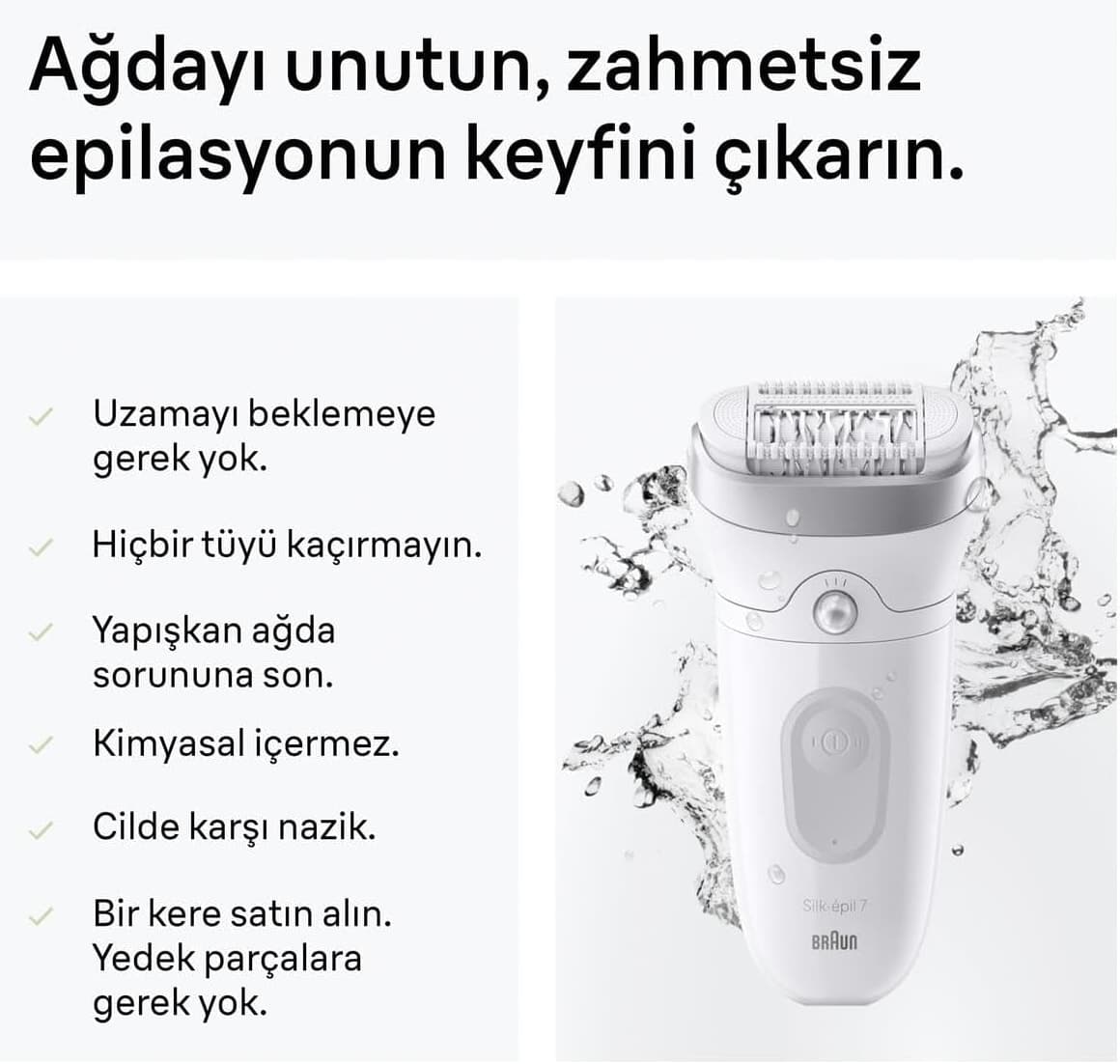 اپیلатор Braun مدل Silk-épil 7 7-041 اپیلатор Braun مدل Silk-épil 7 7-041