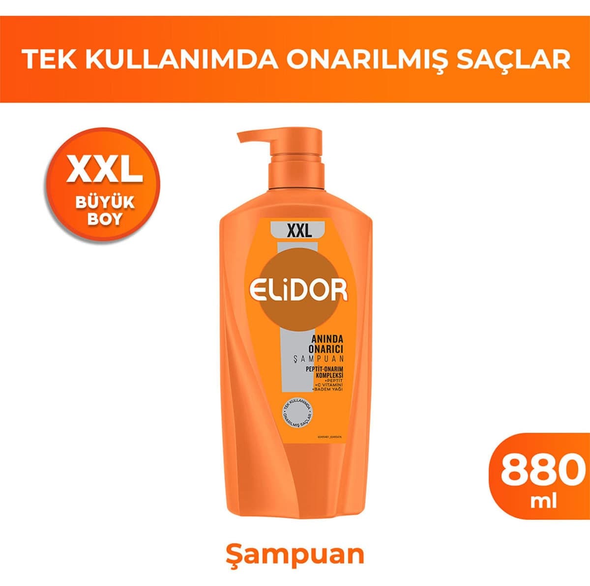 شامپو پسرانه Elidor ترمیمکننده فوری سایز بزرگ XXL 880 ml شامپو پسرانه Elidor ترمیمکننده فوری سایز بزرگ XXL 880 ml