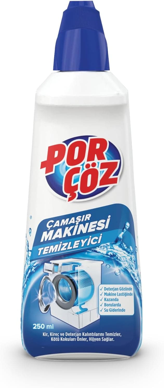 تمیزکننده ماشین لباسشویی Porçöz 250 ml تمیزکننده ماشین لباسشویی Porçöz 250 ml