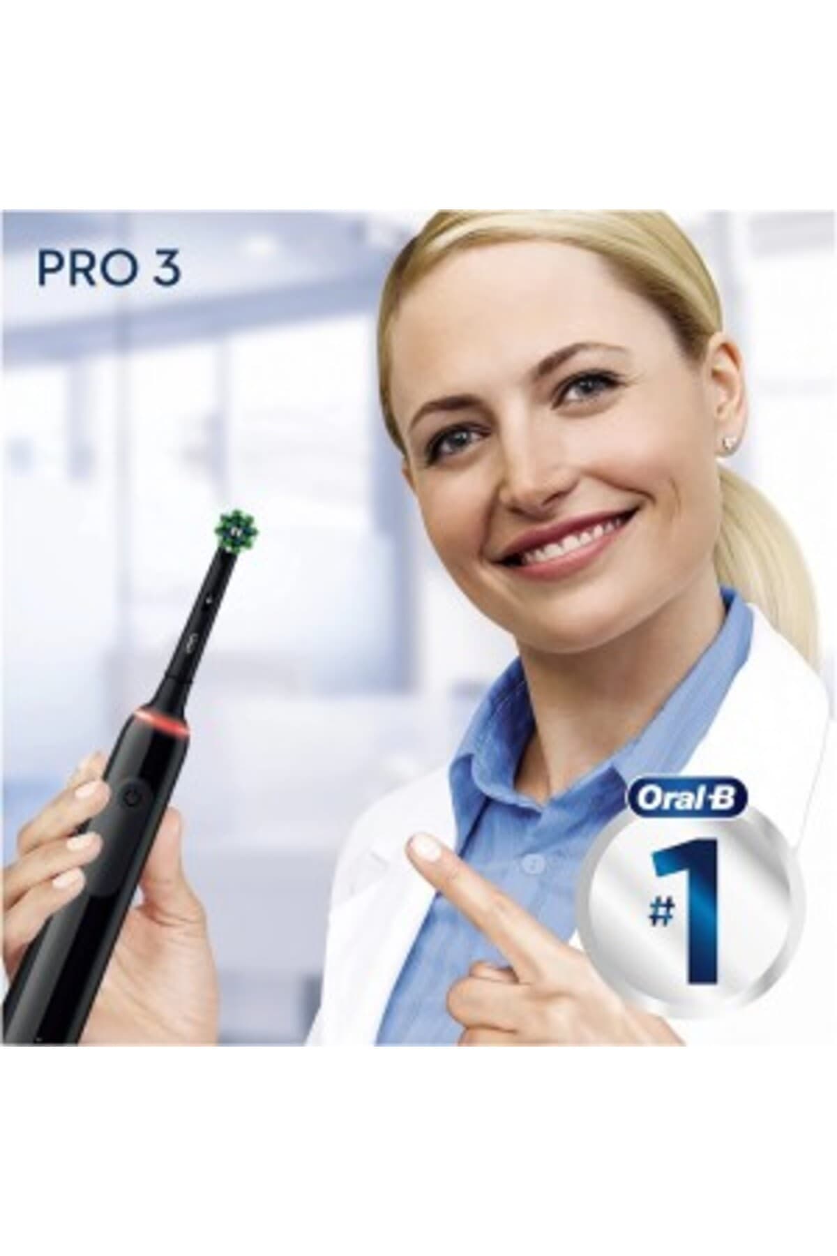 مسواک برقی Oral-B مشکی با کیف مسافرتی و حسگر فشار قابل مشاهده PRO 3 -3000 مدل D505.513.3X مسواک برقی Oral-B مشکی با کیف مسافرتی و حسگر فشار قابل مشاهده PRO 3 -3000 مدل D505.513.3X