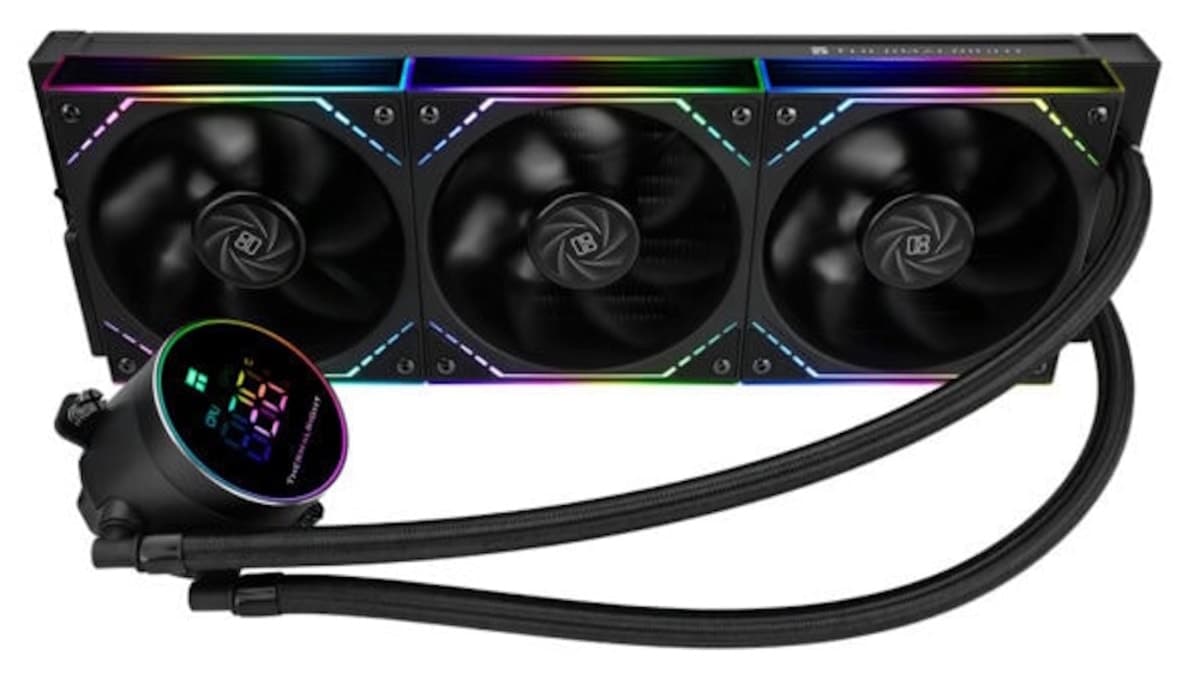 خنککننده مایع پردازنده ThermalRight Frozen Magic 360 Digital ARGB مشکی V2 سازگار Intel AMD خنککننده مایع پردازنده ThermalRight Frozen Magic 360 Digital ARGB مشکی V2 سازگار Intel AMD