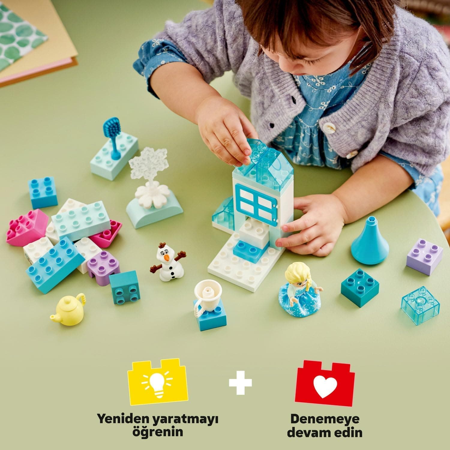 لگو DUPLO Disney جعبه خلاقیت با Elsa و Olaf در سرزمین یخزده مدل 10462 لگو DUPLO Disney جعبه خلاقیت با Elsa و Olaf در سرزمین یخزده مدل 10462