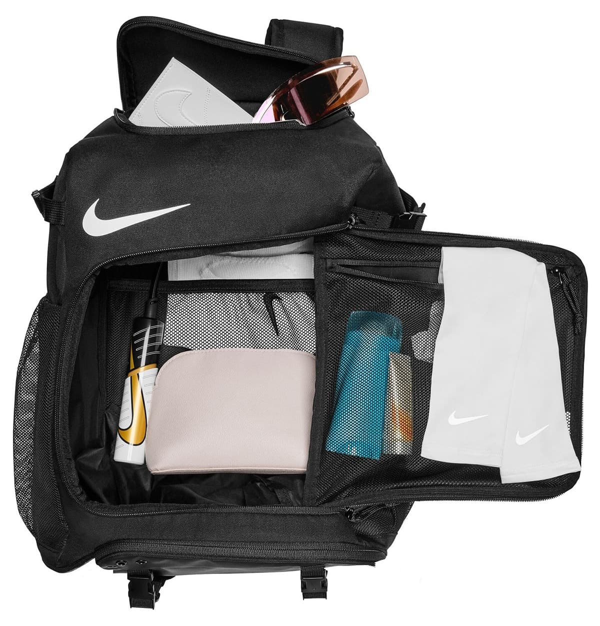 کوله پشتی یونیسکس Nike مشکی والیبال مدل N.101.2420.013.OS کوله پشتی یونیسکس Nike مشکی والیبال مدل N.101.2420.013.OS