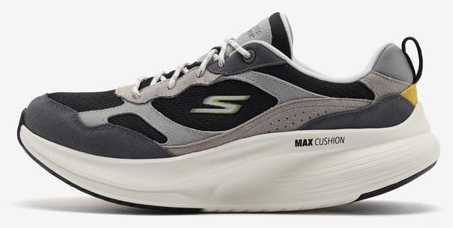 کفش پیادهروی مردانه Skechers خاکستری مدل GO WALK MAX WALKER - DAN 216588 CCBK کفش پیادهروی مردانه Skechers خاکستری مدل GO WALK MAX WALKER - DAN 216588 CCBK
