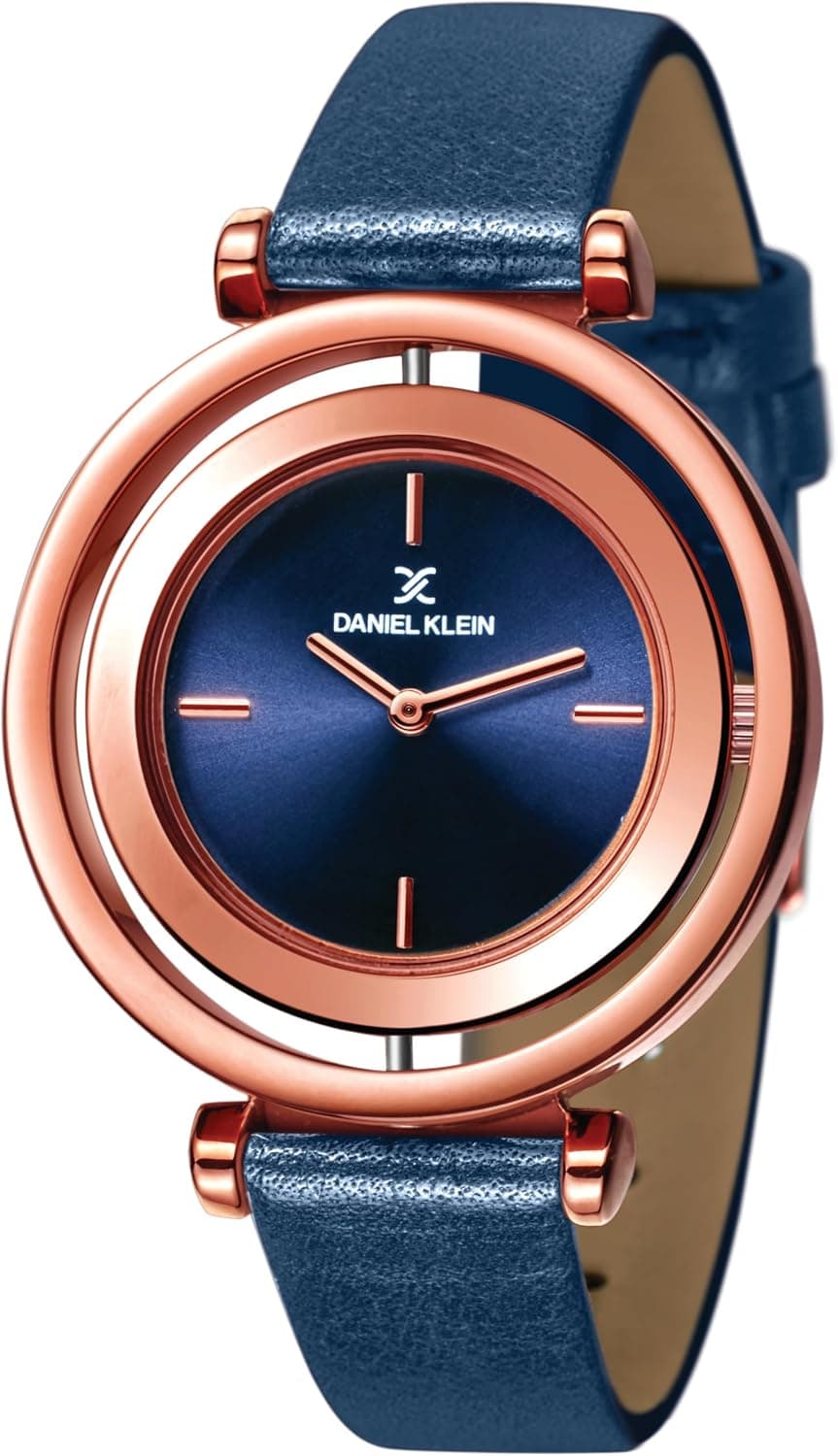 ساعت مچی زنانه Daniel Klein آنالوگ با صفحه آبی مدل DK11430-3 ساعت مچی زنانه Daniel Klein آنالوگ با صفحه آبی مدل DK11430-3