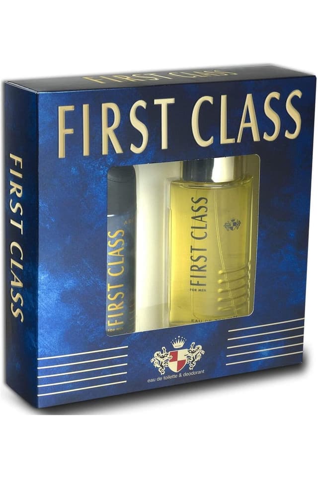 ست مردانه First Class مدل Fırst Class شامل 100 Ml Edt و 150 Ml دئودورانت 2 Li ست مردانه First Class مدل Fırst Class شامل 100 Ml Edt و 150 Ml دئودورانت 2 Li