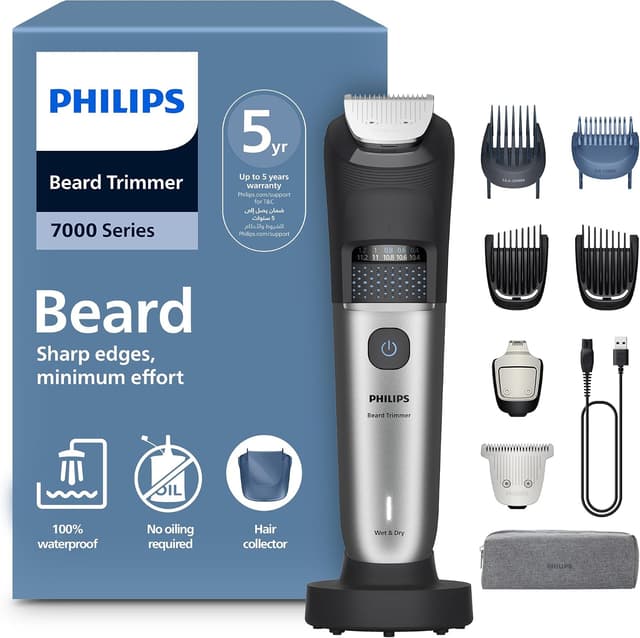 ریشتراش مردانه PHILIPS تر و خشک بیسیم مدل BT7670/15 ریشتراش مردانه PHILIPS تر و خشک بیسیم مدل BT7670/15