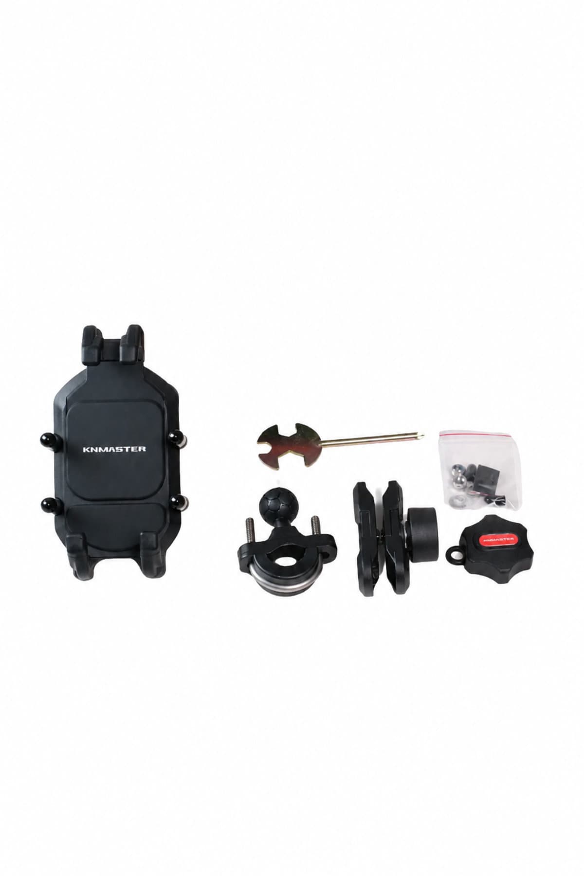 پایه نگهدارنده تلفن همراه برای همه موتورسیکلتها Knmaster ضدلرزش مدل TT-860 پایه نگهدارنده تلفن همراه برای همه موتورسیکلتها Knmaster ضدلرزش مدل TT-860